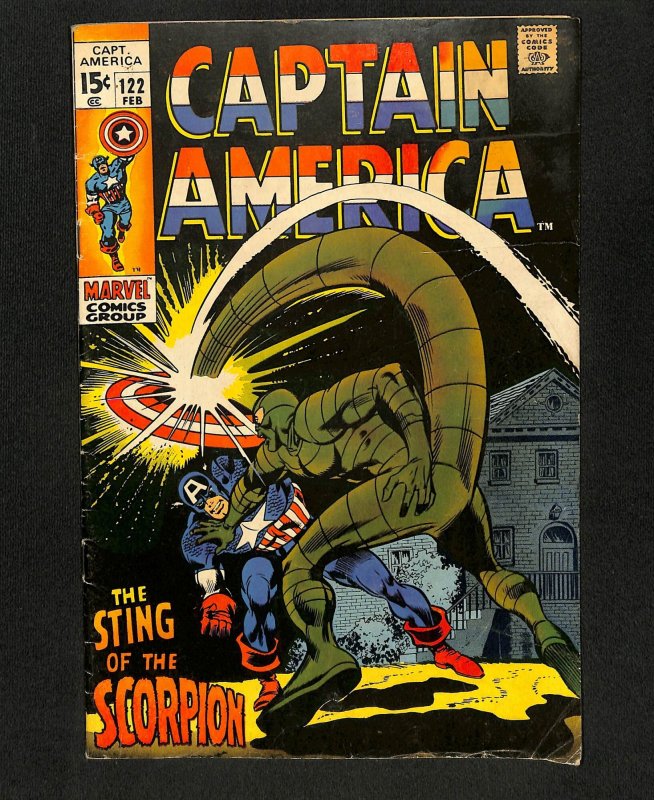 Captain America #122