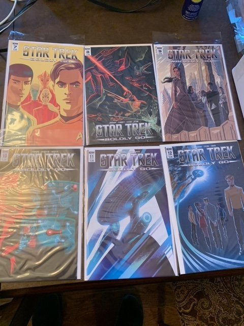 Star Trek Boldly Go   Complete Run 1 - 18  All 9.0 (our highest grade)