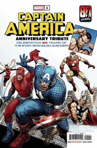 Captain America Anniversary Tribute #1 Main Cover (Marvel, 2021) NM