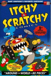 Itchy & Scratchy Comics   #1, NM- (Stock photo)