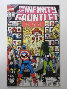 The Infinity Gauntlet #2 Direct Edition (1991) FN/VF Condition!