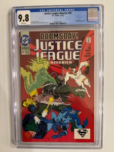 Justice League America #69 CGC 9.8 , Doomsday app.