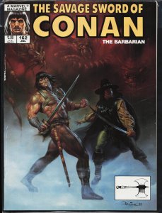 The Savage Sword of Conan #162 (1989) Solomon Kane