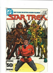 Star Trek #15 VF 8.0 DC Comics 1985 Copper Age, Kirk & Spock vs. Klingons 