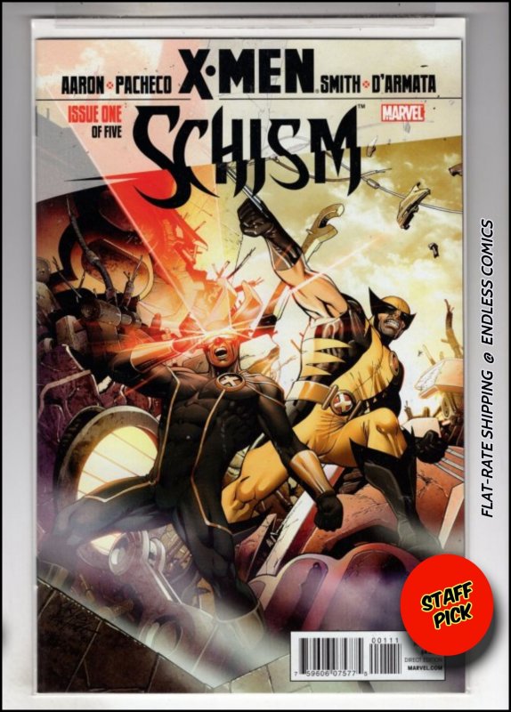 X-Men: Schism #1 (2011)  / 117-MA#9