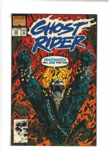 Ghost Rider #23 NM- 9.2 Marvel Comics 1992 vs. Deathwatch, Mark Texiera