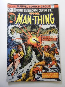 Man-Thing #11 (1974) VG Condition! MVS intact!