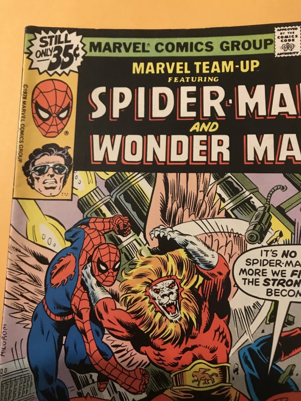 MARVEL TEAM-UP #78 : 2/79 Fn/VF; Wonder Man & Spider-Man; Griffin