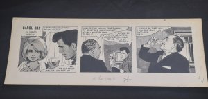 Carol Day #3110 Daily Comic Strip Original Art David Wright 1966