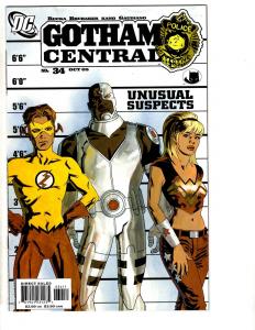 Lot Of 11 Gotham Central DC Comic Books # 29 30 31 32 33 34 35 36 37 38 40 CR23