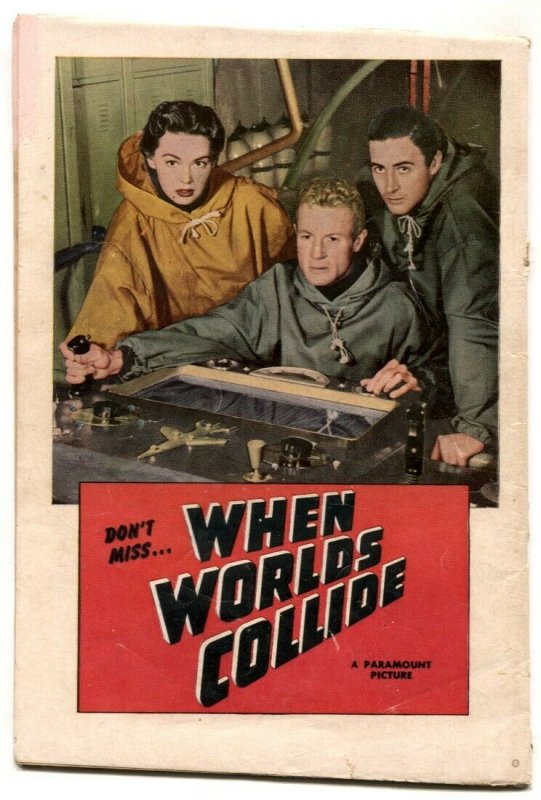 Motion Picture Comics #110 1952- WHEN WORLDS COLLIDE