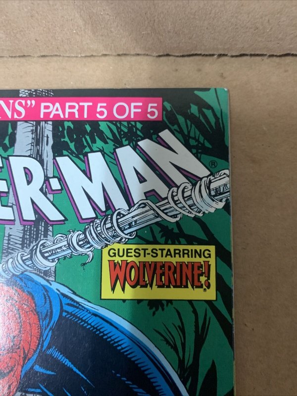 SPIDER-MAN #12 (MARVEL 1991) DIRECT ED. PERCEPTIONS PART 5 MCFARLANE 