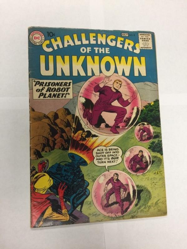 Challengers Of The Unknown 8 4.5 Very Good+ Vg+