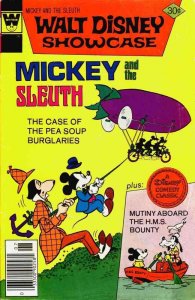 Walt Disney Showcase #39A VG ; Gold Key | low grade comic Whitman Mickey and the