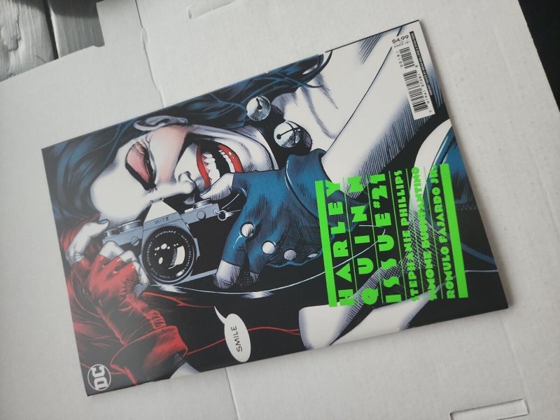 HARLEY QUINN VOL 4 ISSUE 21 TASK FORCE XX PART 4 RYAN SOOK HOMAGE VARIANT
