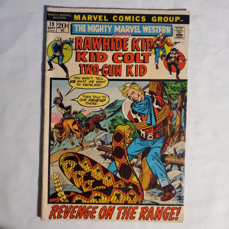 Mighty Marvel Western #19 Fair