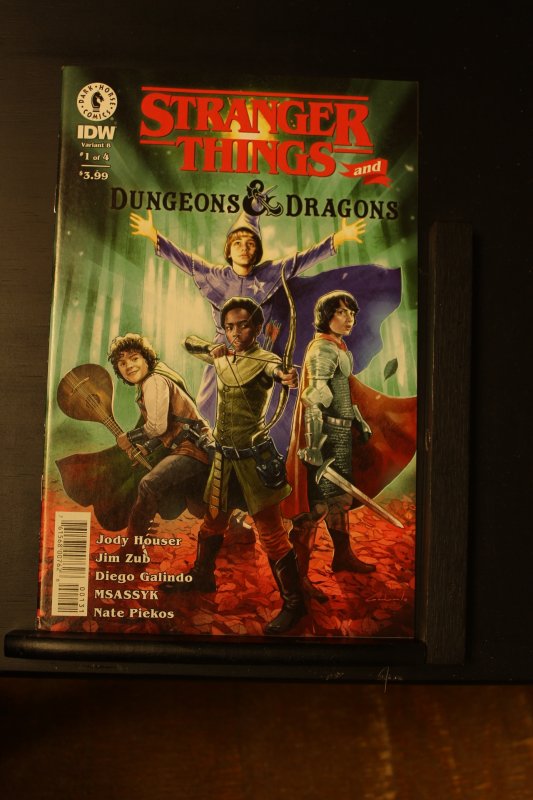 Stranger Things/D&D Crossover #1 Cover C (2020) Dungeons & Dragons