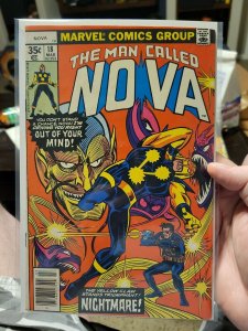 The Man Called Nova  18  Fine+  6.5  High Grade  The Yellow Claw  Richard Rider
