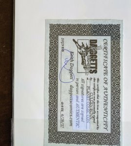 SIGNED DEADPOOL'S MERCS FOR MONEY! EACH ISSUE. #1-3! MINT!! HOT!