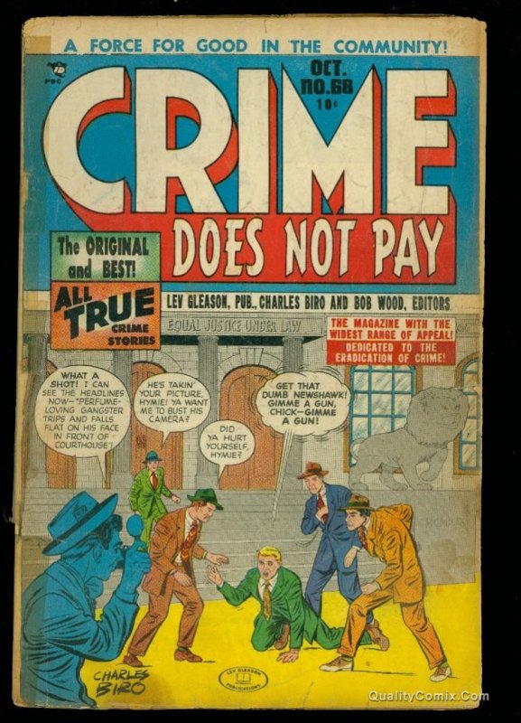 Crime Does Not Pay #68 Fair 1.0