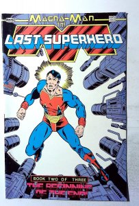 Magna-Man: The Last Superhero #2 (1988) Fictioneer Books 1st Print Comic Book