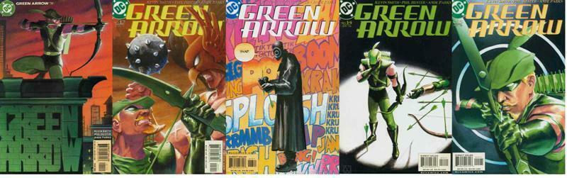 GREEN ARROW (2001) 11-15  Kevin Smith, MATT WAGNER COMICS BOOK