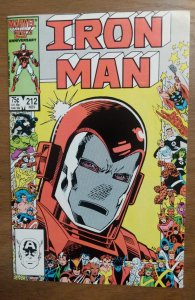 Iron Man #212 1986 Marvel Comics C118