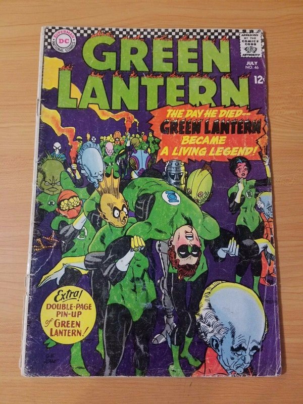 Green Lantern #46 ~ GOOD - VERY GOOD VG ~ (1966, DC Comics)