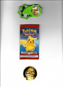 GROWLITHE CARDS SPINNER TOKEN | MATCH BATTLE #10 | MCDONALDS POKÉMON 2022 | NIB