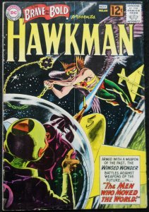 BRAVE AND THE BOLD #44 VG+ HAWKMAN BY KUBERT GREYTONE COVER