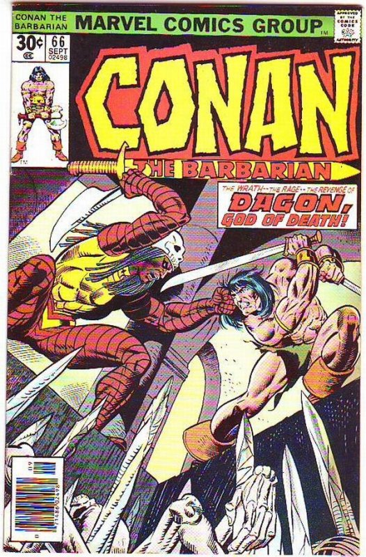 Conan the Barbarian #66 (Sep-76) VF+ High-Grade Conan the Barbarian