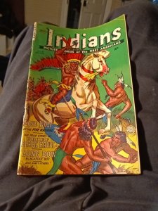 Indians #16  1952 Fiction House Golden Age Maurice Whitman Cover Art Comic Book