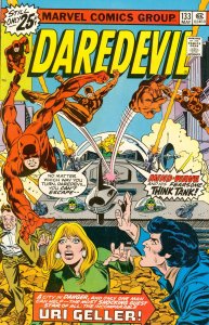 Daredevil #133 (Mark Jewelers) FN ; Marvel | Uri Geller Appearance 1976