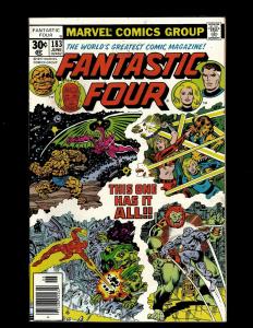 Lot of 8 Fantastic Four Marvel Comic Books #178 179 180 181 182 183 184 185 GK18