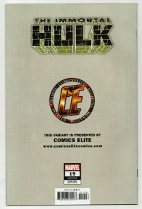IMMORTAL HULK #19 (2019) MIKE DEODATO | COMICS ELITE TRADE DRESS | LIMITED 3000