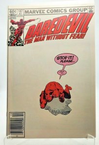 Daredevil #187 (1982) Frank Miller, Black Widow NM 