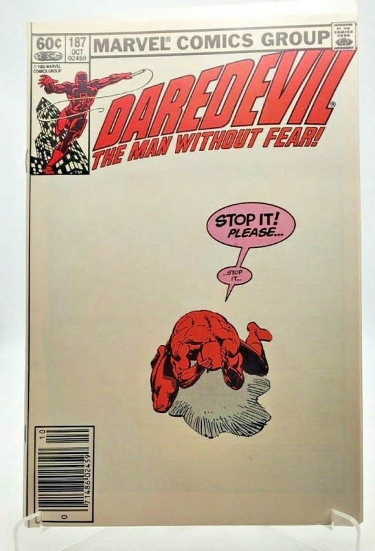 Daredevil 187 1982 Frank Miller Black Widow NM