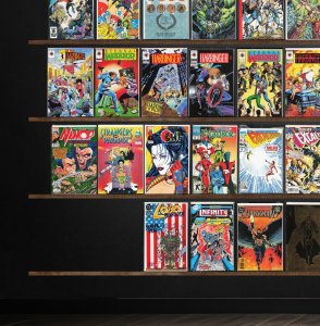 Huge Lot 150+ Comics with The Flash, Eternal Warrior, Excalibur & More!