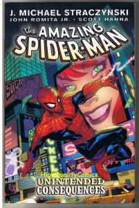 AMAZING SPIDER-MAN, NM, TPB, GN, 2nd, Unintended Consequences