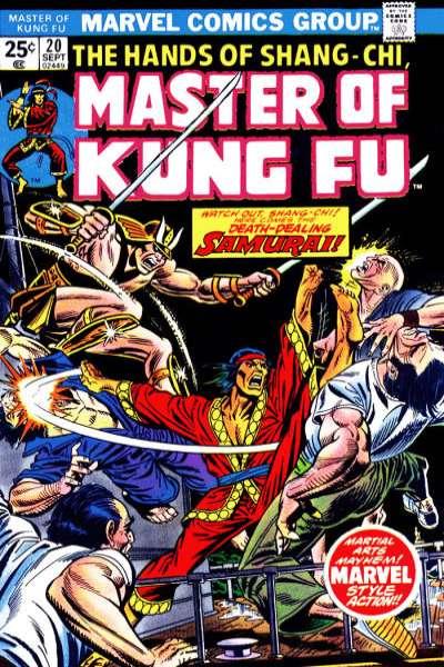 Master of Kung Fu (1974 series) #20, NM- (Stock photo)