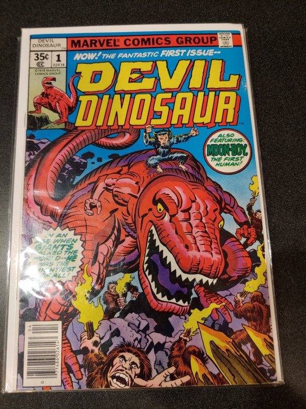 DEVIL DINOSAUR #1 1978 1st Appearance MOON BOY & DINO VF NM