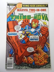 Marvel Two-in-One Annual #3 (1978) VG+ Condition