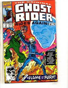 10 Ghost Rider Marvel Comic Books # 1 2 3 4 5 6 7 Crossroads GR Annual #1 2  DB4