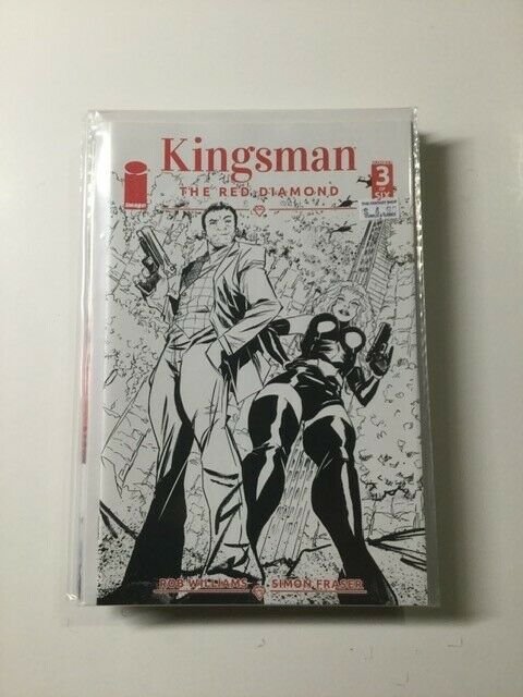 Kingsman Red Diamond 3 Variant Near Mint Image Comics HPA