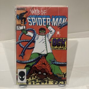 Web of Spider-Man #5 1985 Marvel Comics Comic Book