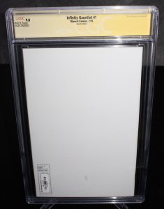 Infinity Gauntlet #1 CGC (9.8) Signed & Sketched by Ed McGuinness - 2015
