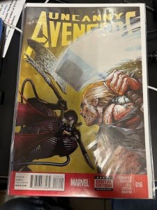 Uncanny Avengers #16 Vol. 1 (2014) Steve McNiven Cover & Art Rick Remender Story