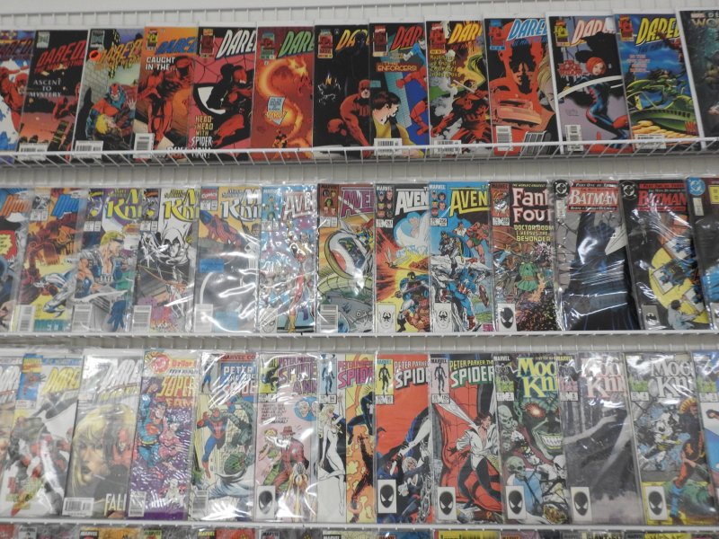 Huge Lot 160+ Comics W/ Daredevil, Spider-Man, Wolverine+ Avg VF- Condition!