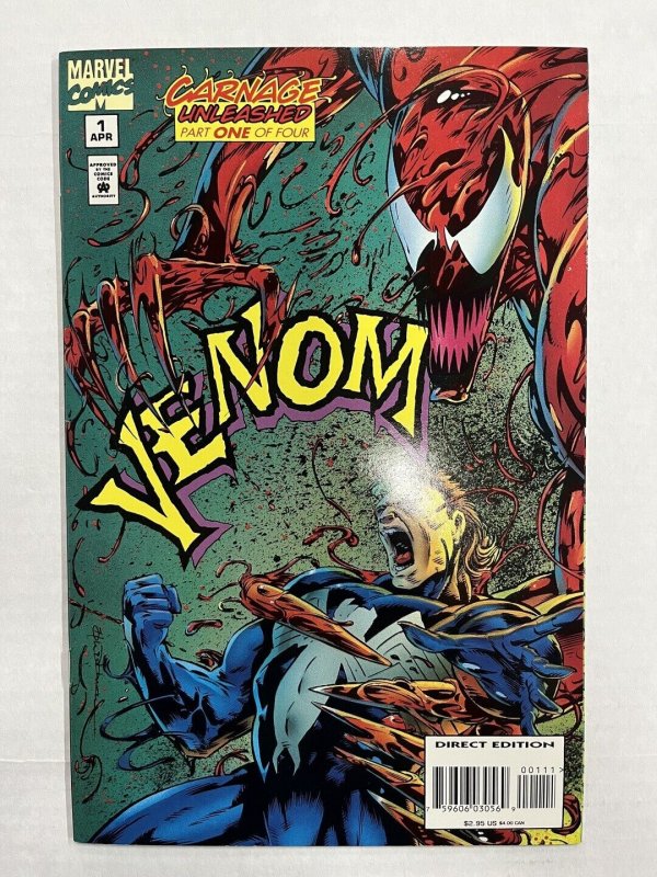 Venom Carnage Unleashed 1-4 Set Marvel Comics C270