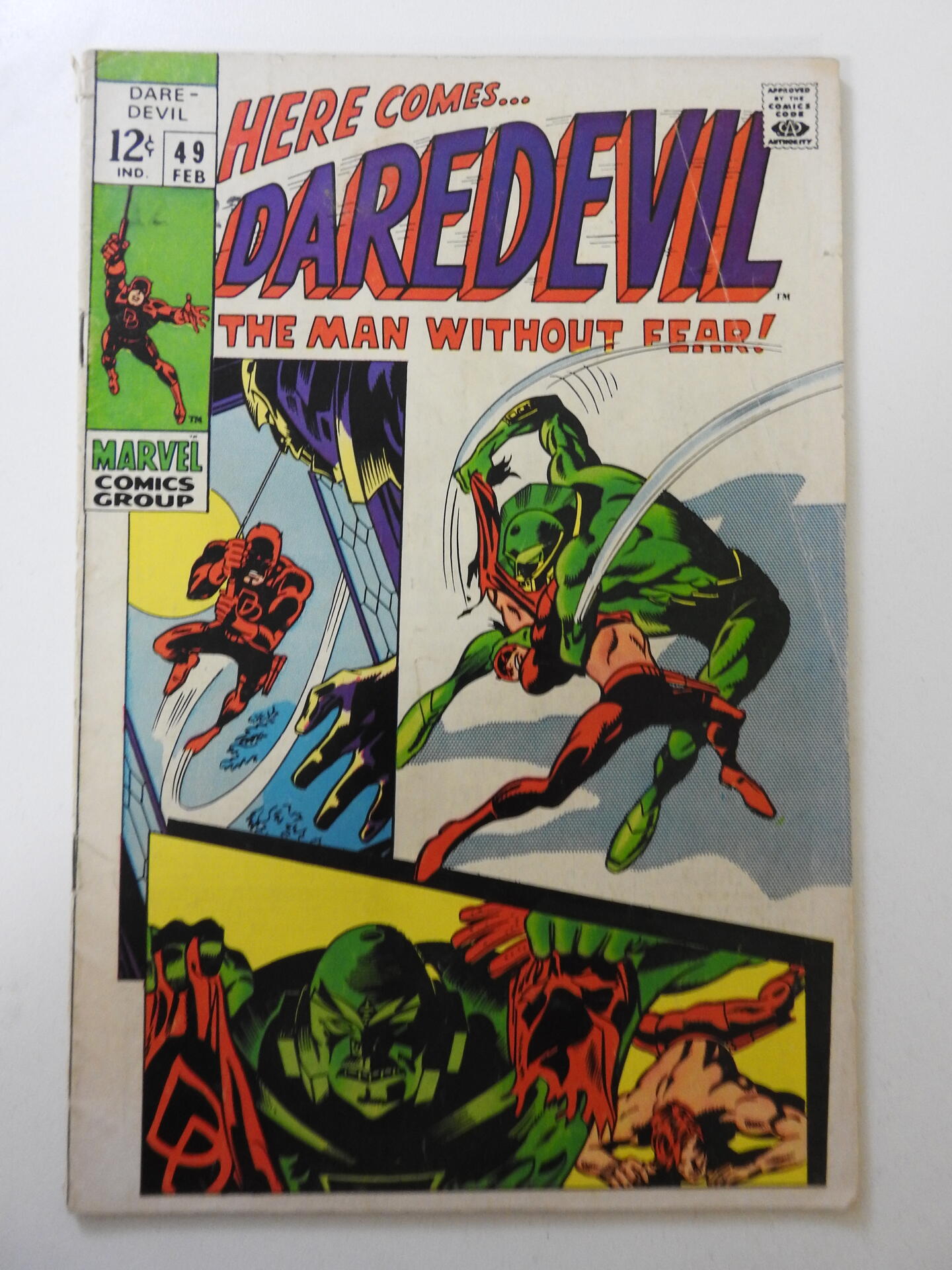 Daredevil #49 (1969) VG Condition 1 in tear bc | Comic Books - Silver ...